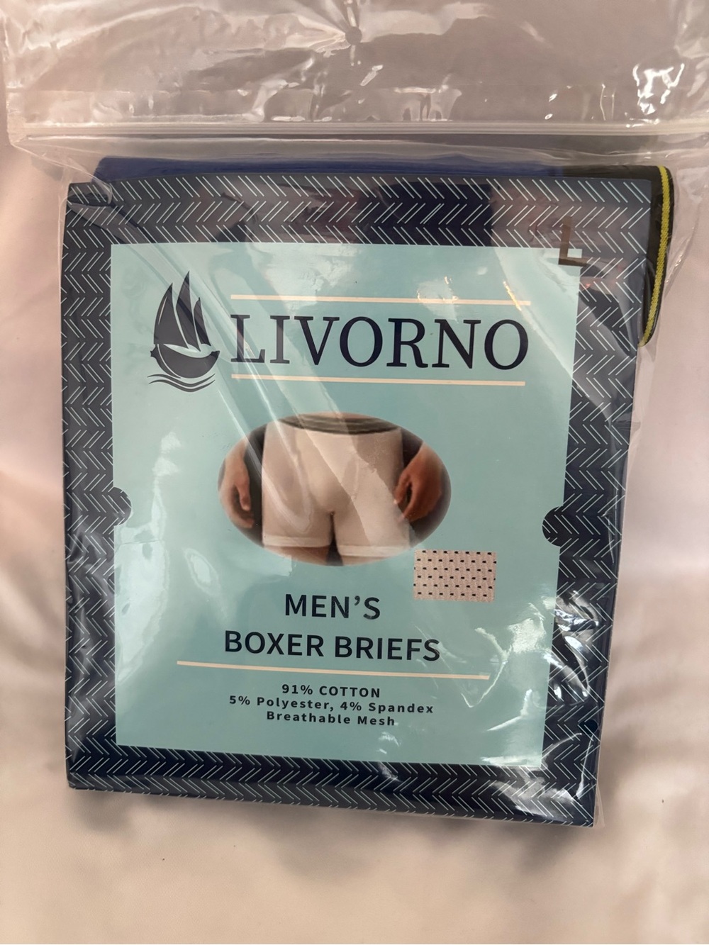 Livorno Men’s Boxer Briefs – 4 pack